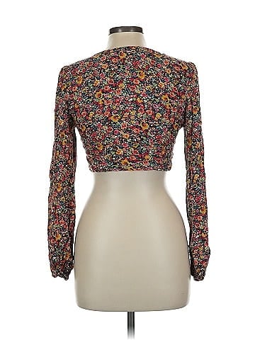 Pull&Bear Long Sleeve Blouse (view 2)