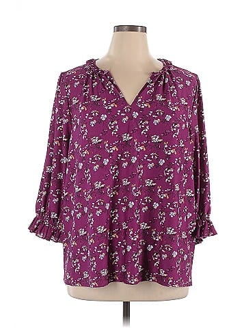 MELLODAY 3/4 Sleeve Blouse (view 1)