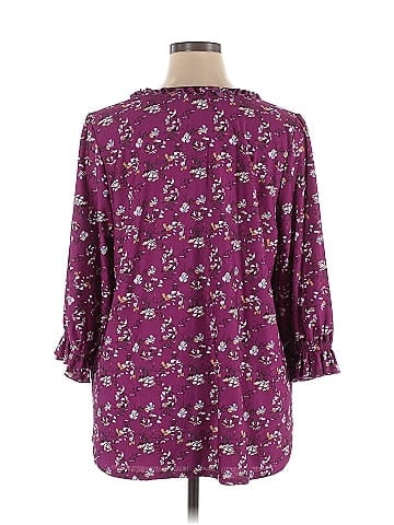 MELLODAY 3/4 Sleeve Blouse (view 2)