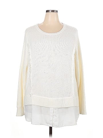 Foxcroft Pullover Sweater (view 1)