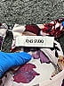 Jones Studio Ivory Purple 3/4 Sleeve Blouse Size L - photo 7