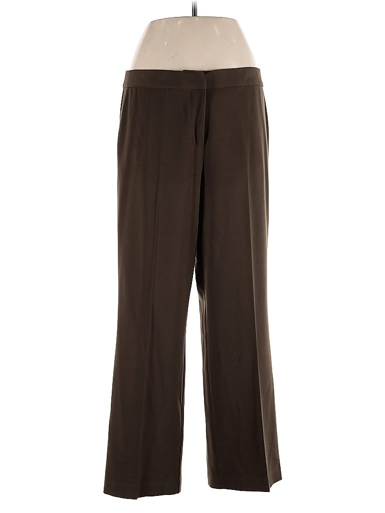 Pre-owned Sigrid Olsen Dress Pants In Brown