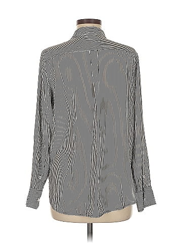 J.Crew Long Sleeve Silk Top (view 2)