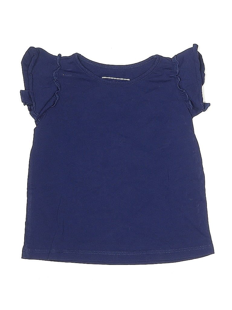Duffiled lane 100% Cotton Blue Sleeveless T-Shirt Size 3 - photo 1