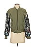 Ramy Brook Graphic Green Jacket Size XXS - photo 1
