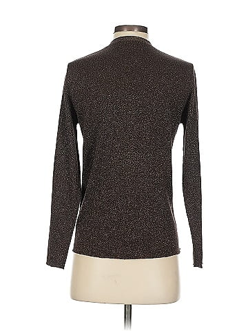 August Silk Long Sleeve Silk Top (view 2)