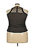 Maude Black Sleeveless Top Size L - photo 2