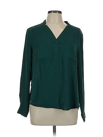 Black Label by Evan Picone Long Sleeve Blouse (view 1)
