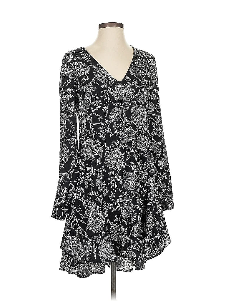 Pre-owned Leith Casual Dress In Black