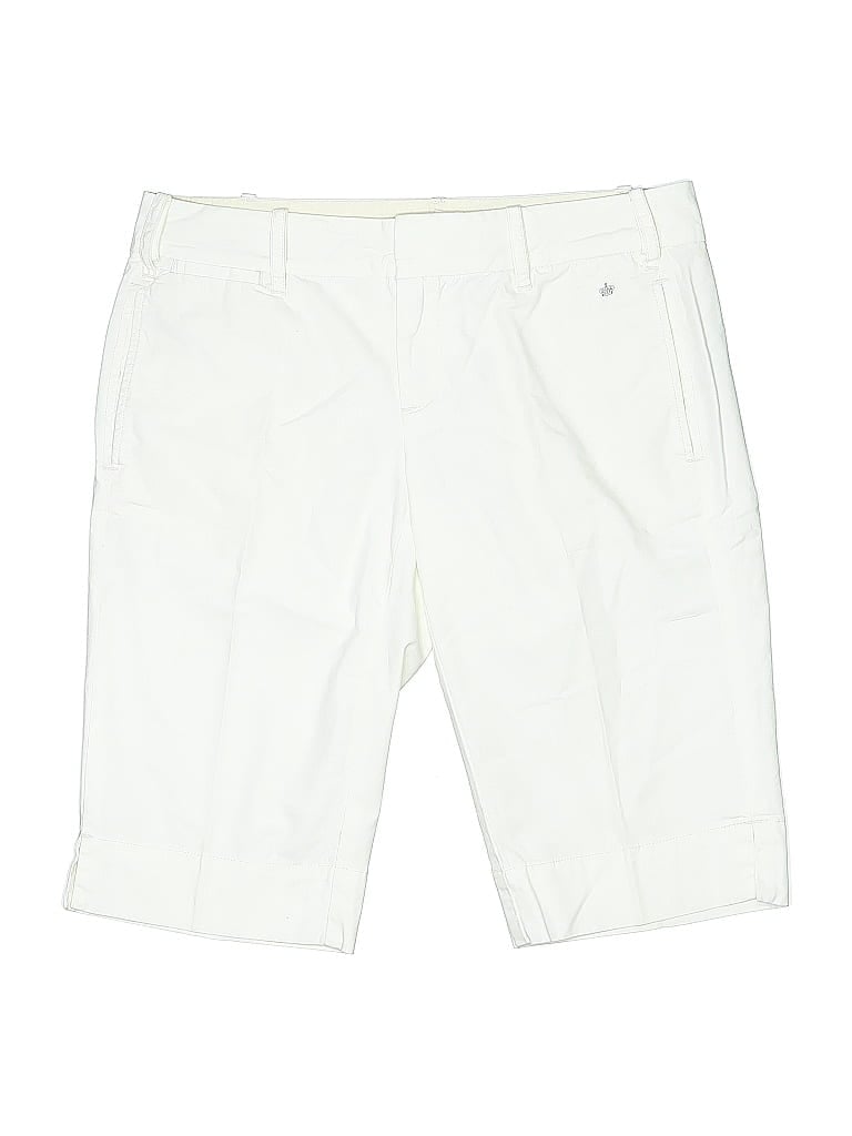Pre-owned Unbranded Khaki Shorts In White