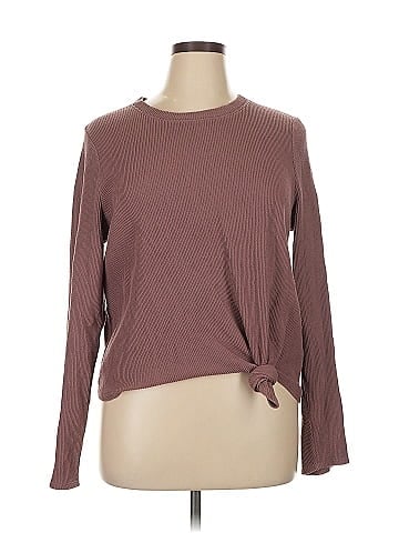 TeXTURE & THREAD Madewell Long Sleeve Top (view 1)
