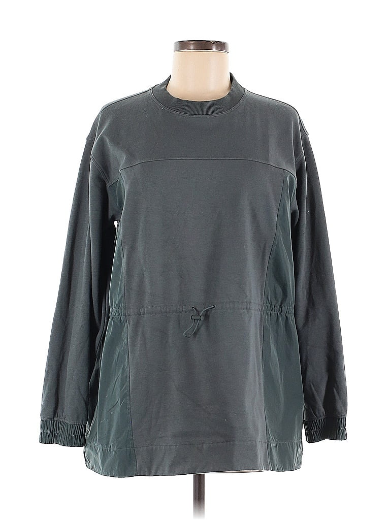 Click to view more detailed imagery on our partner's website Pre-owned Athleta Sweatshirt In Green