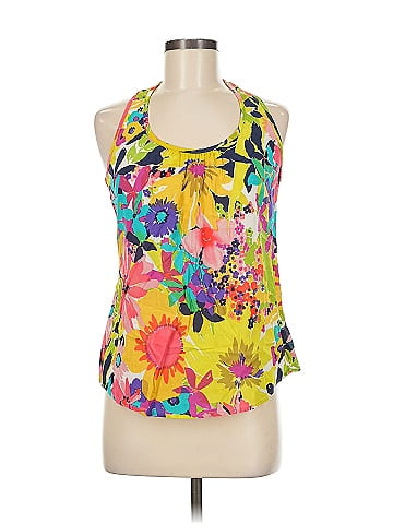 Trina Turk Sleeveless Silk Top (view 1)
