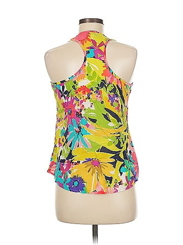 Trina Turk Sleeveless Silk Top (view 2)