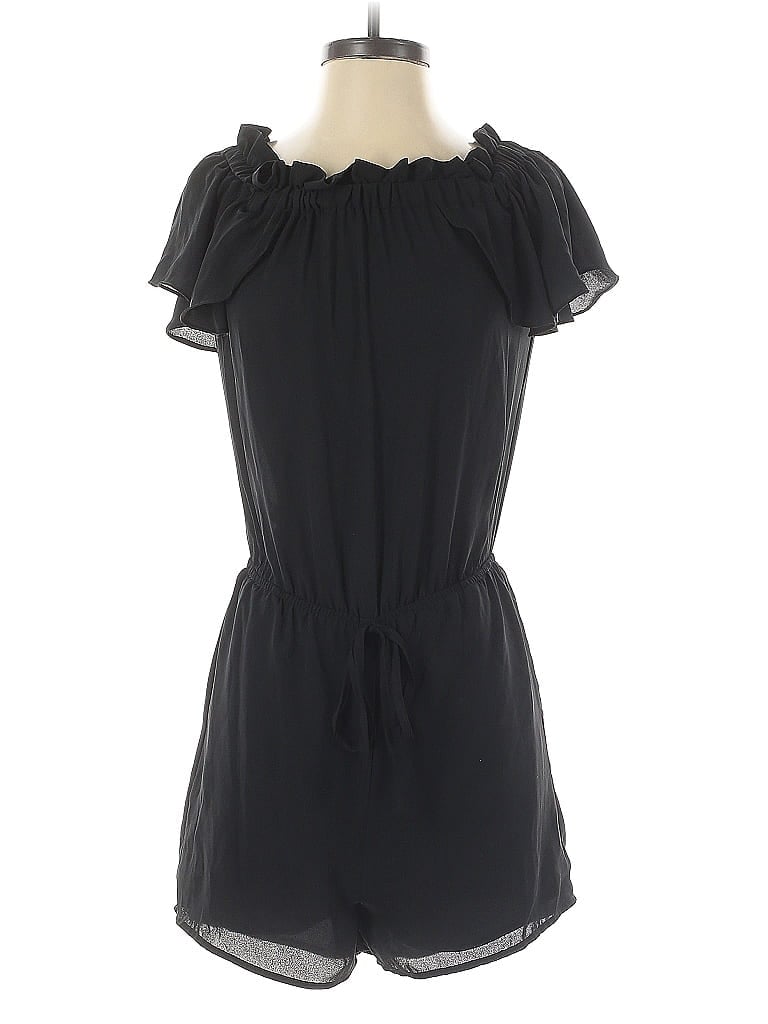 Pre-owned 19 Cooper Romper In Black