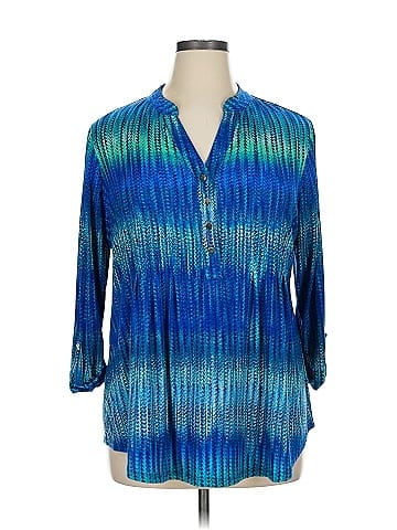 db established 1962 3/4 Sleeve Blouse (view 1)