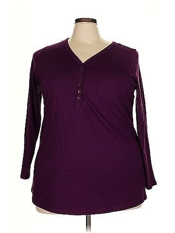 Roaman's Long Sleeve Henley (view 1)