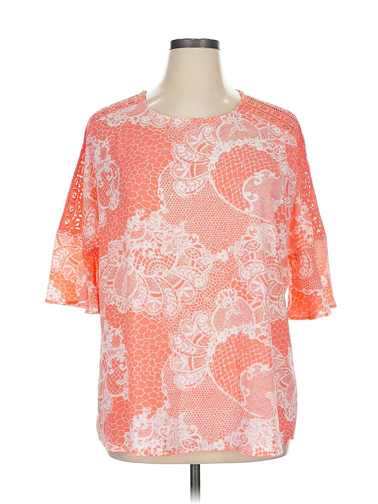 Pre-owned New Directions Kimono In Orange