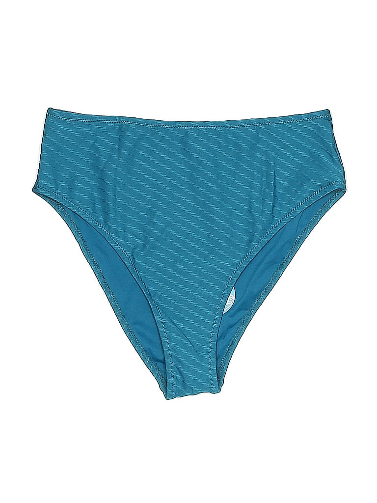 Click to view more detailed imagery on our partner's website Pre-owned Cupshe Swimsuit Bottoms In Blue