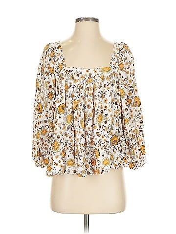 Dear John 3/4 Sleeve Blouse (view 1)