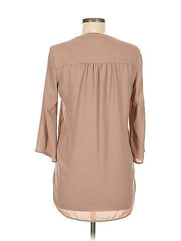 Pink Rose 3/4 Sleeve Blouse (view 2)