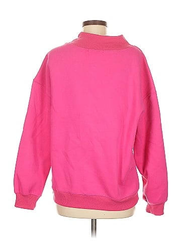 Trendy Queen Pink Sweatshirt Size M