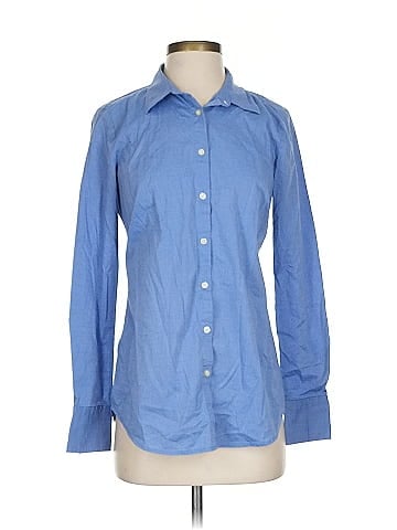 Ann Taylor Long Sleeve Button-Down Shirt (view 1)