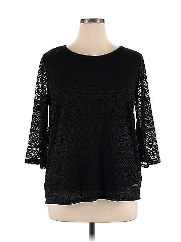 Dana Buchman 3/4 Sleeve Top (view 1)