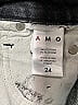 AMO Black Jeans Size 24 waist - photo 4