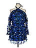 Alexia Admor 100% Nylon Blue Cocktail Dress Size 14 - photo 1