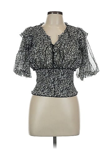 Free People Short Sleeve Blouse (view 1)