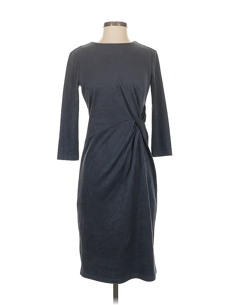 Pre-owned J. Mclaughlin Casual Dress In Gray