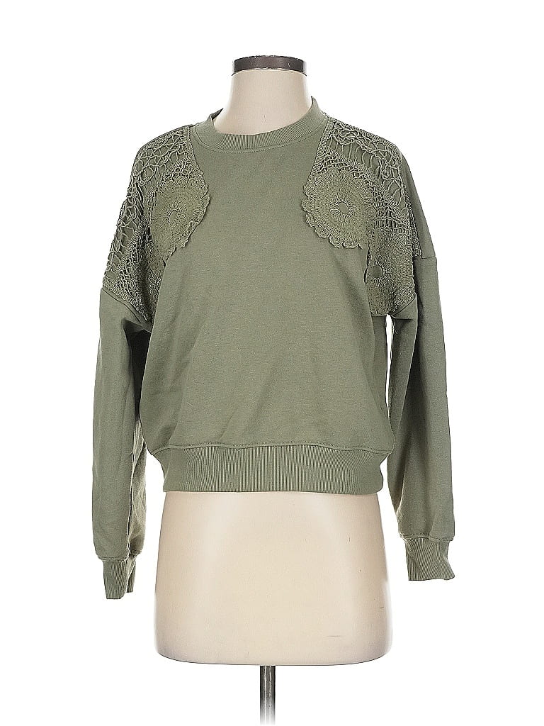 Pre-owned C&c California Sweatshirt In Green