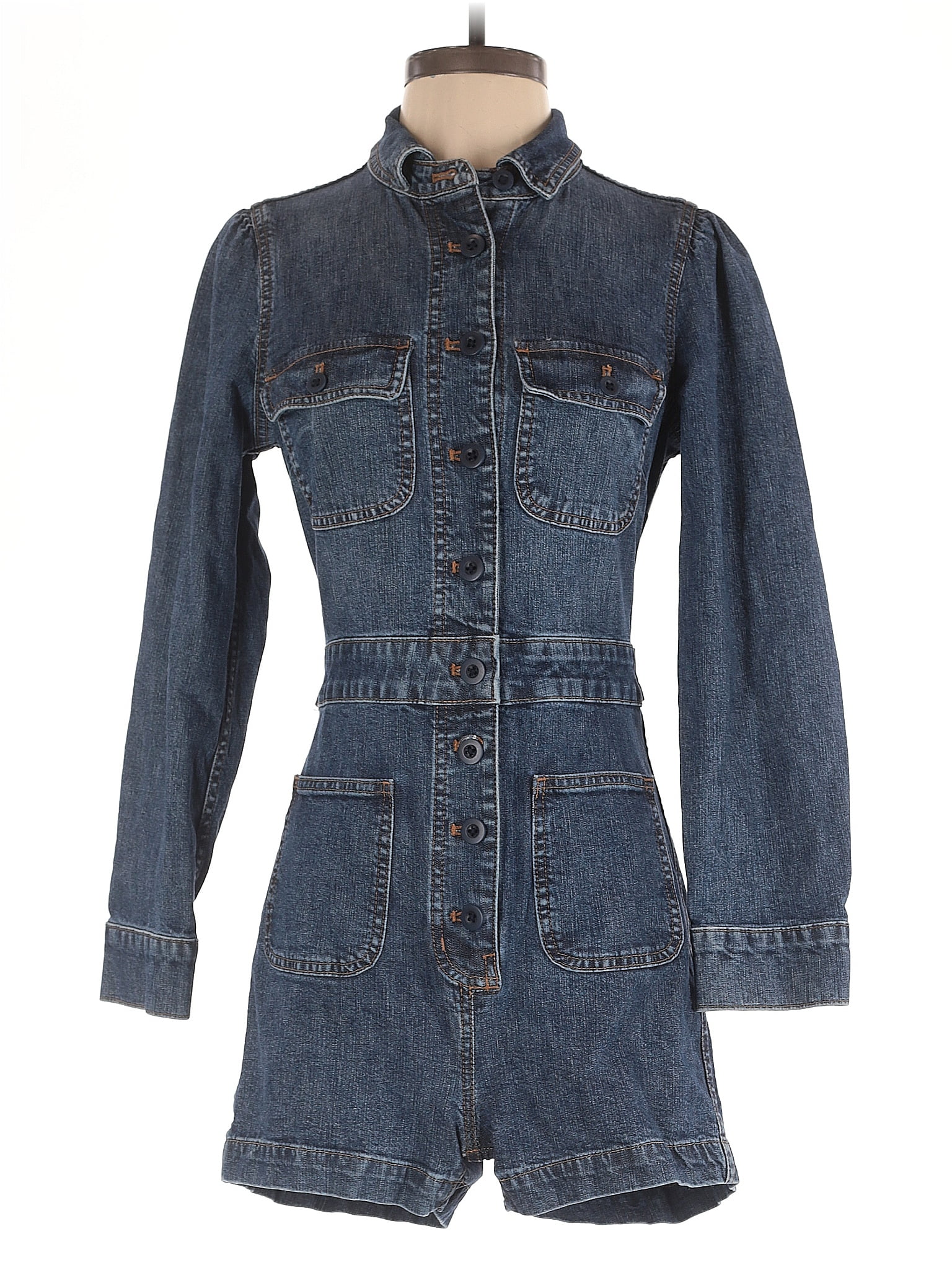 Madewell Blue Romper Size 00