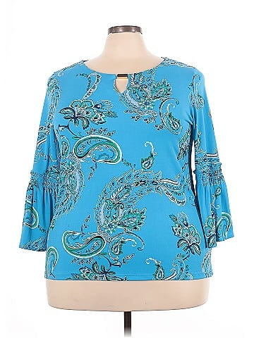 Dana Buchman 3/4 Sleeve Blouse (view 1)