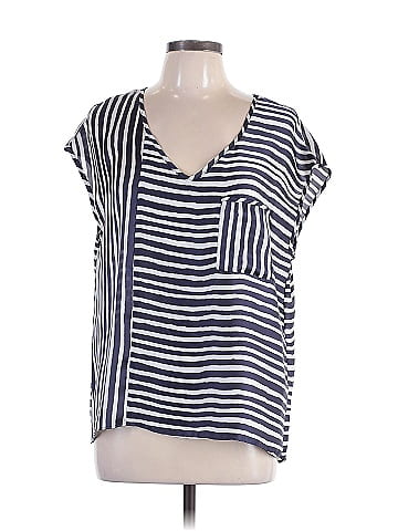 Anne Klein Short Sleeve Blouse (view 1)