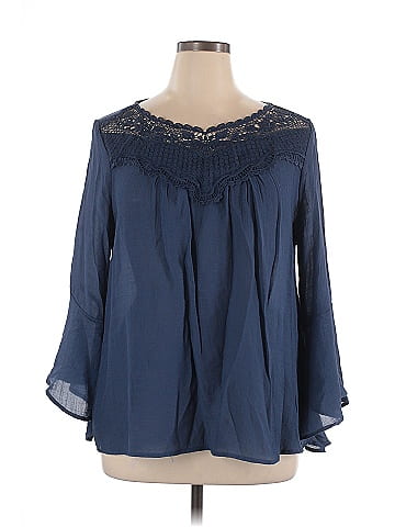 Tantrums 3/4 Sleeve Blouse (view 1)