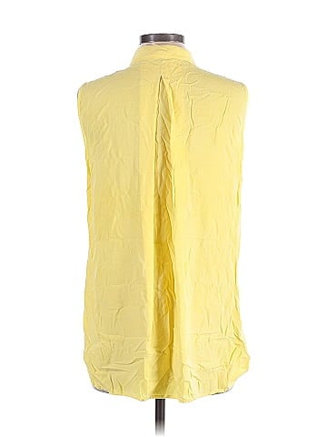 Velvet Heart Sleeveless Button-Down Shirt (view 2)