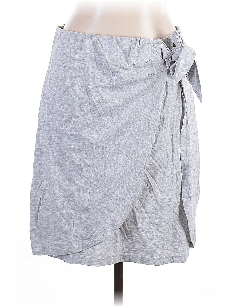 Pre-owned Calvin Klein Casual Skirt In Gray