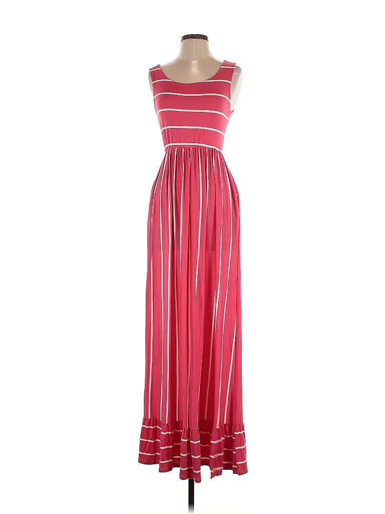 Pre-owned Assorted Brands Casual Dress In Pink