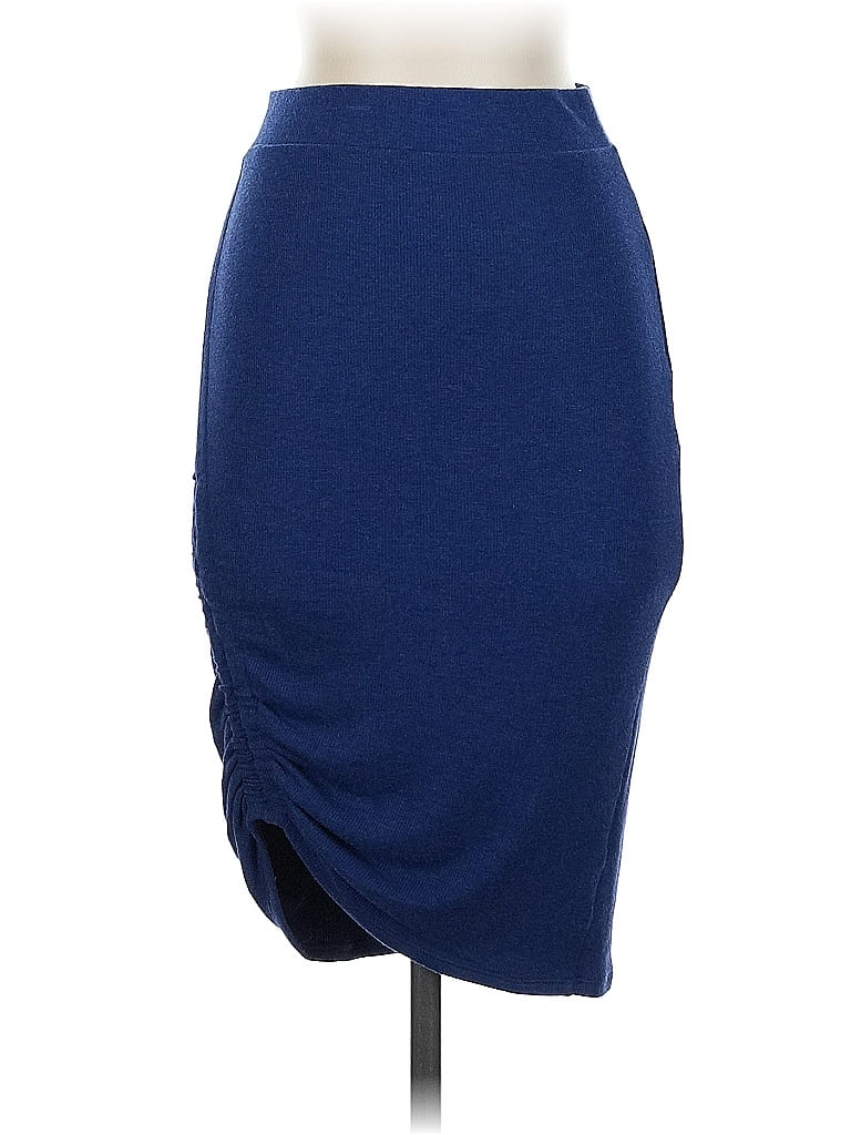 Click to view more detailed imagery on our partner's website Pre-owned Club Monaco Casual Skirt In Blue