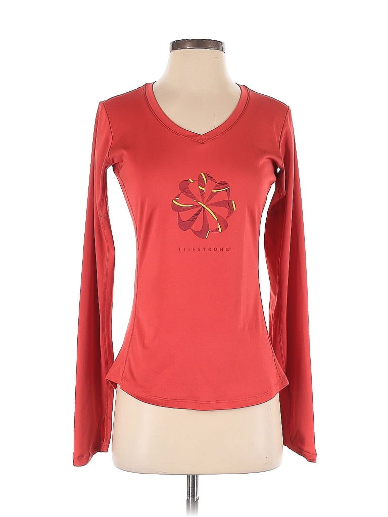 Pre-owned Nike Long Sleeve T-shirt In Red