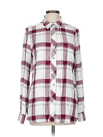 MELLODAY Long Sleeve Button-Down Shirt (view 1)