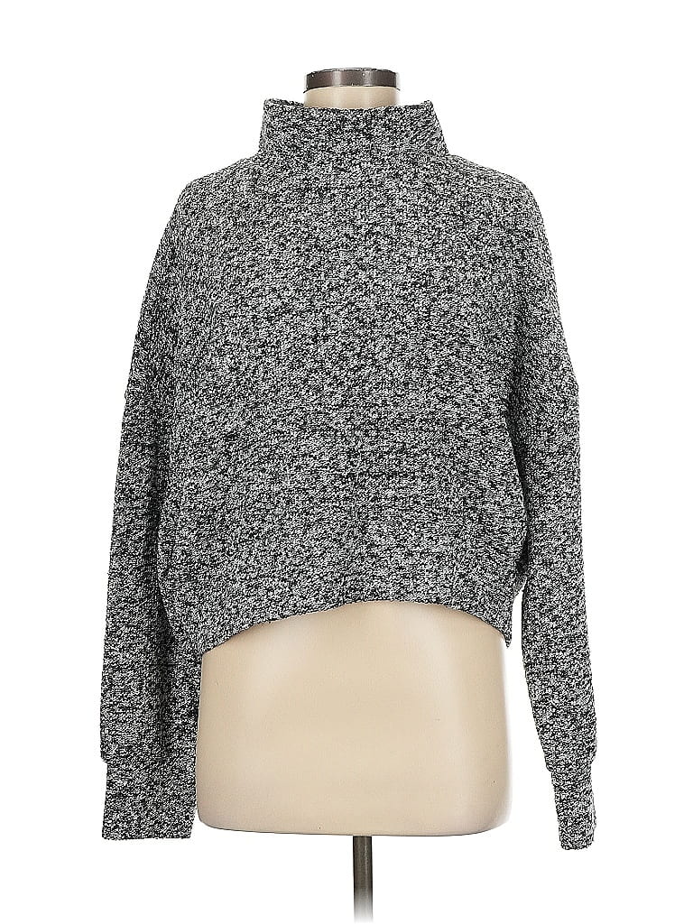 Pre-owned Offline By Aerie Turtleneck Sweater In Gray