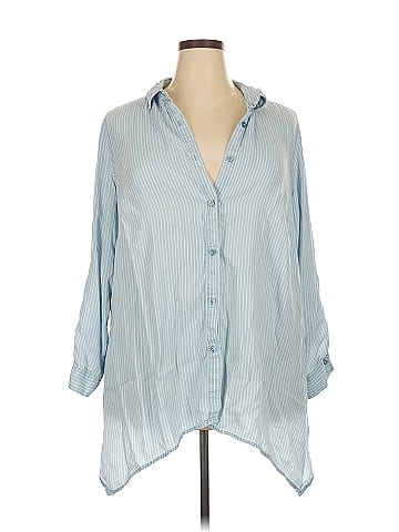 Zac & Rachel 3/4 Sleeve Button-Down Shirt (view 1)