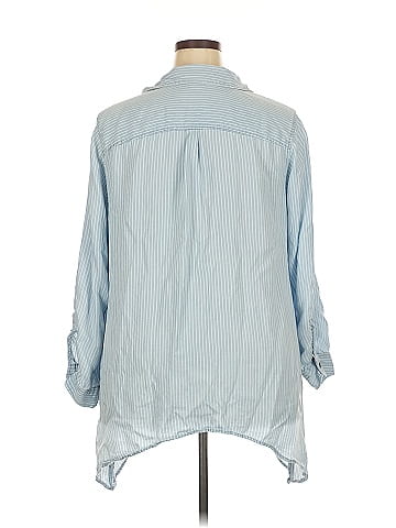 Zac & Rachel 3/4 Sleeve Button-Down Shirt (view 2)