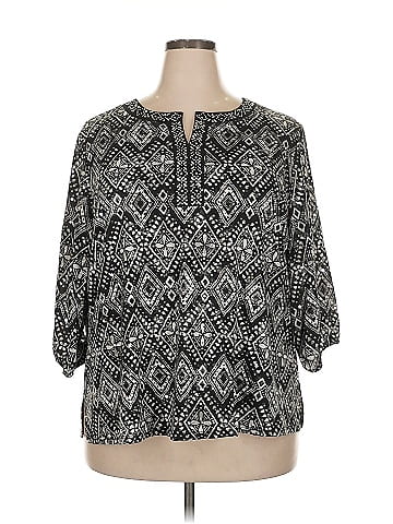 C.D. Daniels 3/4 Sleeve Blouse (view 1)
