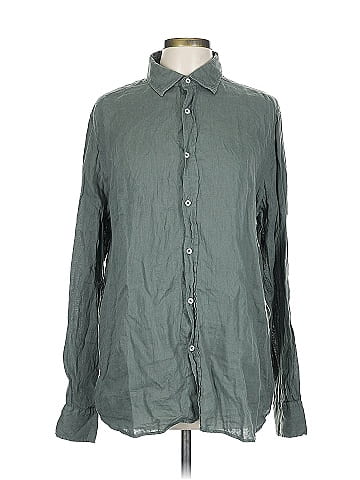 Massimo Dutti Long Sleeve Button-Down Shirt (view 1)