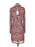 Chelsea28 100% Polyester Print Pink Casual Dress Size S - photo 2
