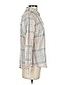 Barbour 100% Cotton Plaid Gray Long Sleeve Button-Down Shirt Size 4 - photo 4
